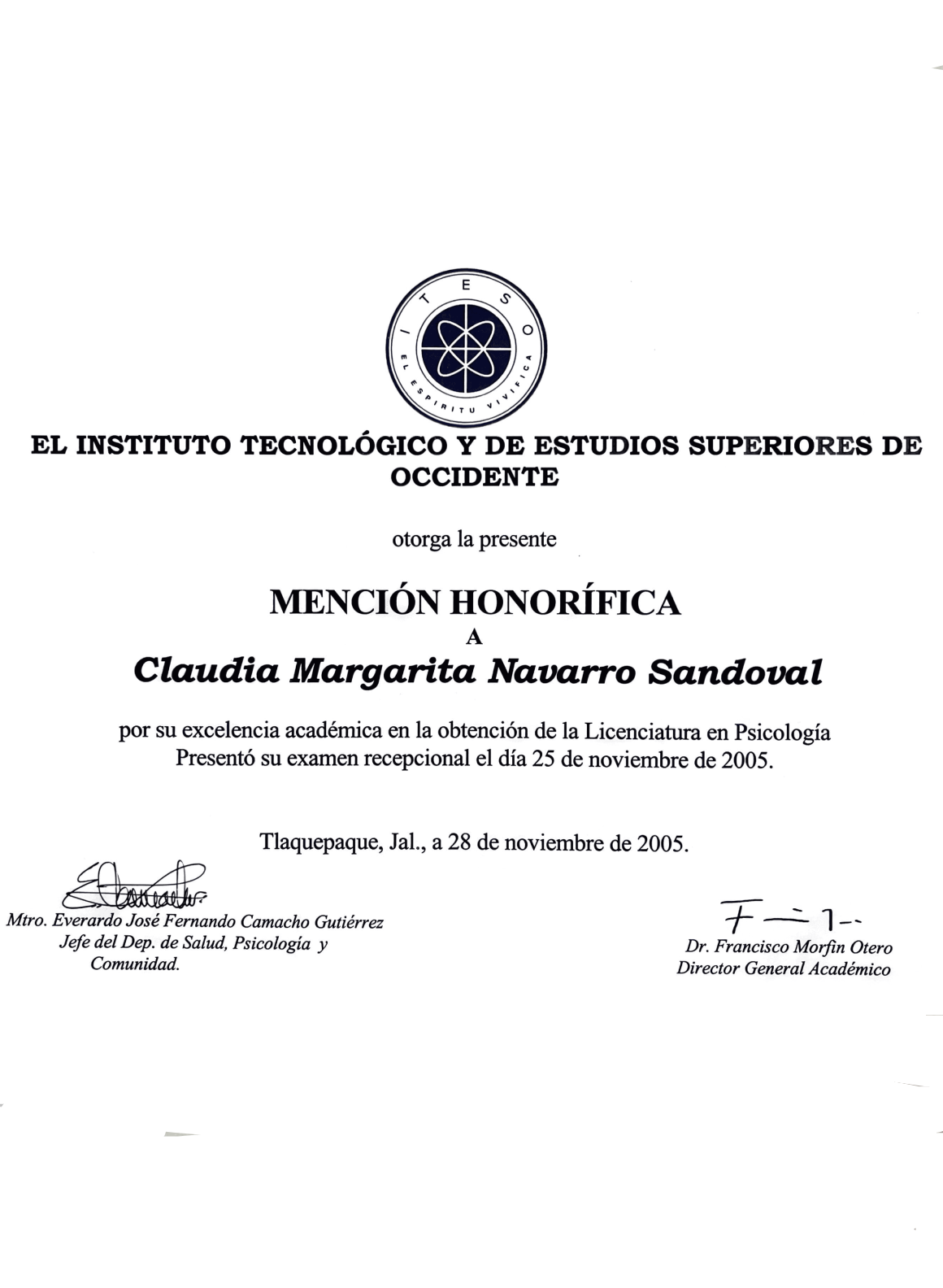 Certificación