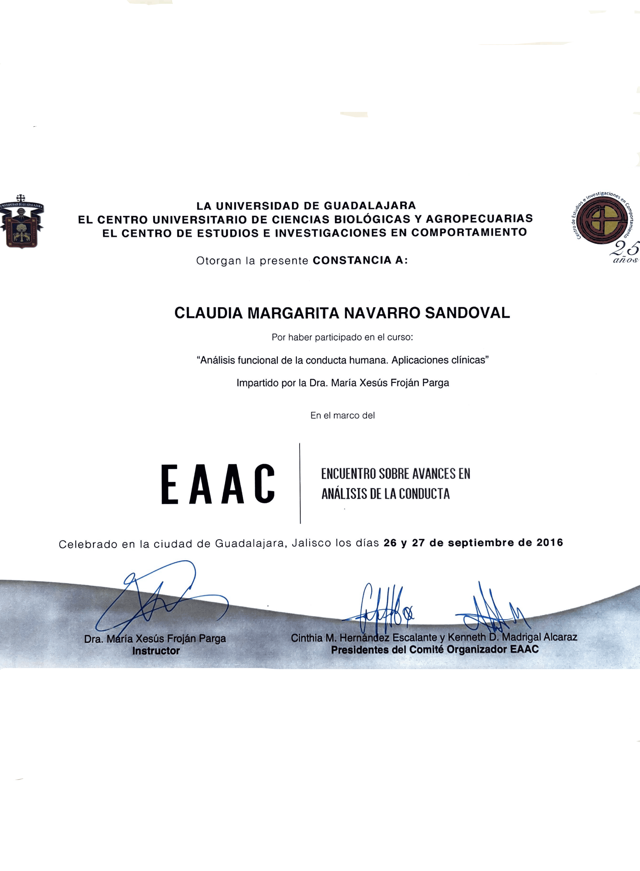 Certificación
